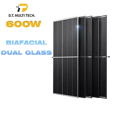 Panells solars bifacials PERC