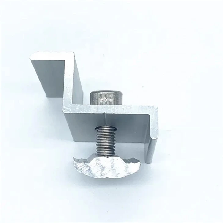Solar end clamp parts